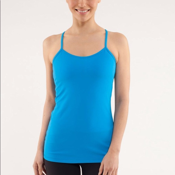 lululemon athletica Tops - NWT Lululemon Power T Tank Kayak Blue, size 6!